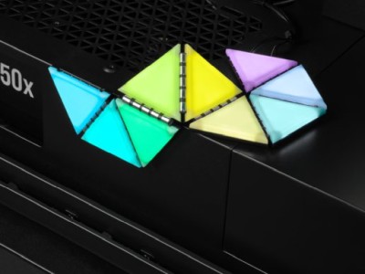 CORSAIR iCUE LC100 Smart Case Lighting Triangles, Start Kit#6