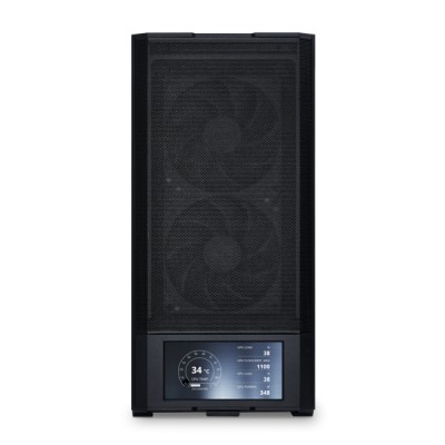 Lian Li LANCOOL 207 Digital, ATX, 6" display, ARGB - Svart#2
