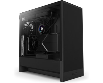 NZXT H5 Flow (2024) Black, ATX - Svart