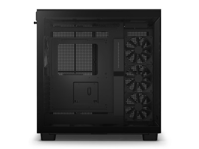 NZXT H9 Flow Dual Chamber, ATX - Svart#4