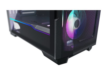 Phanteks Eclipse P500A, ATX, Tempered Glass, DRGB - Satin Black#7