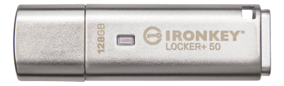 128 GB Kingston IronKey Locker+ 50, USB 3.2