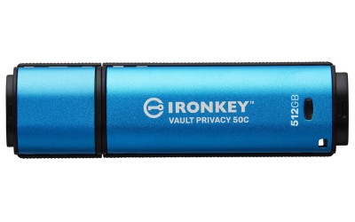 512 GB Kingston Ironkey Vault Privacy 50C, USB-C 3.2 Gen1