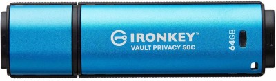 64 GB Kingston Ironkey Vault Privacy 50C, USB-C 3.2 Gen1