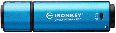 8 GB Kingston Ironkey Vault Privacy 50C, USB-C 3.2 Gen1