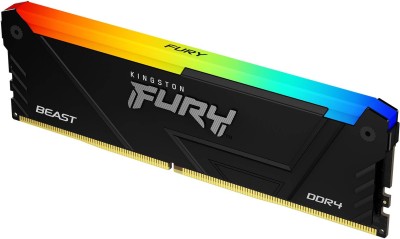 16 GB DDR4-3200 Kingston FURY Beast RGB CL16 - Svart