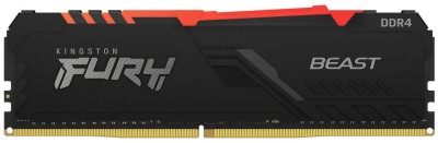 32 GB (1x32GB) DDR4-3600 Kingston FURY Beast RGB CL18