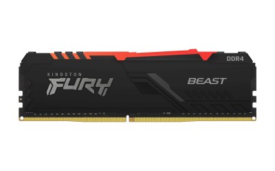 8 GB DDR4-2666 Kingston FURY Beast RGB CL16 - Svart#2