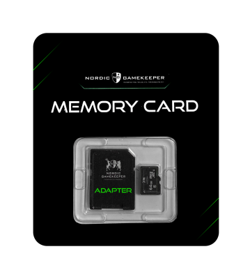 NG 64GB APEX Micro SD-kort – Optimerat för åtelkameror och utomhusbruk