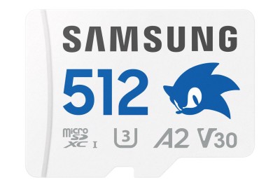 Micro Secure Digital SDXC 512 GB Samsung PRO Plus Sonic, 180/130 MB/sek, UHS-I U3 Class10 A2 V30, inkl. SD-adapter