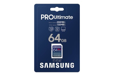 Secure Digital SDXC 64 GB Samsung PRO Ultimate, 200/130 MB/sek, Class 10, UHS-I V30, U3, A2#3