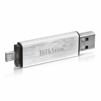 Trekstor USB Minne DUO 16GB USB-A 2.0 till Micro USB