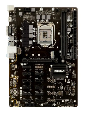 Biostar TB360-BTC PRO 2.0, Intel LGA1151, PCI Express, ATX, 2xDDR4, M.2 + SATA3, VGA/HDMI, USB 3.1, GigaLAN#2