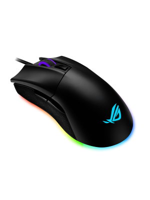 Asus ROG GLADIUS II Origin Gaming Mouse, 7 knappar, 12000 dpi, Aura Sync RGB#1