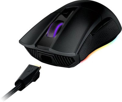 Asus ROG GLADIUS II Origin Gaming Mouse, 7 knappar, 12000 dpi, Aura Sync RGB#2