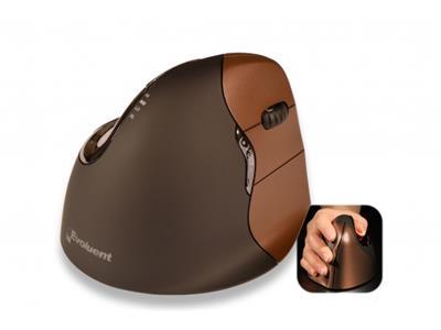 Evoluent Vertikal Mouse Small, trådlös, optisk, USB, högerhand
