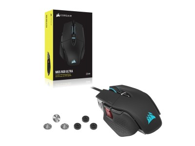 Corsair M65 RGB ULTRA Tunable FPS Gaming Mouse, 26000 dpi, USB - Svart#2