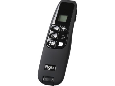 iiglo P700 Professional Presenter usb trådlös mottagare, 30 meters räckvidd, LCD-skärm, röd laserpekare#1