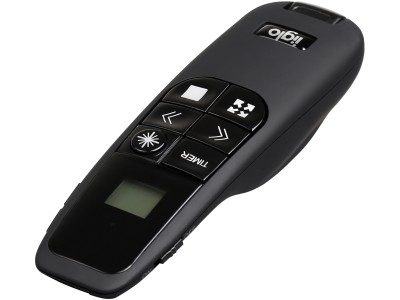 iiglo P700 Professional Presenter usb trådlös mottagare, 30 meters räckvidd, LCD-skärm, röd laserpekare#3