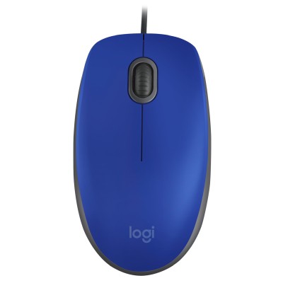 Logitech M110 Silent, 1000 dpi - Blå