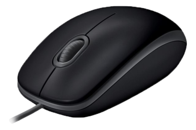 Logitech B110 Silent, 1000 dpi, USB