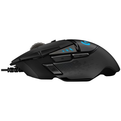 Logitech G502 Lightspeed, 16000 dpi, ställbar vikt, 11 programmerbara knappar, HERO-sensor, Lightsync RGB#2