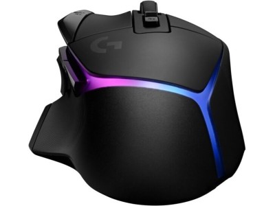 Logitech G502 X Lightspeed Wireless, 25600 dpi, 13 programmerbara knappar, HERO-sensor, RGB - Svart#3