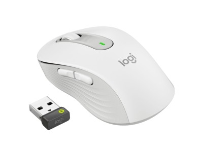 Logitech Signature M650 Medium for Business, 4000 dpi, RF/Bluetooth - Off White#1