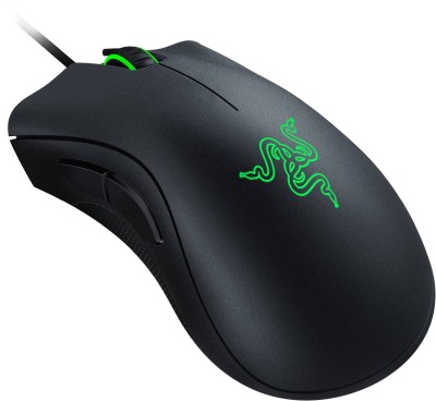 Razer DeathAdder Essential Optisk, 6400 dpi - Svart#1