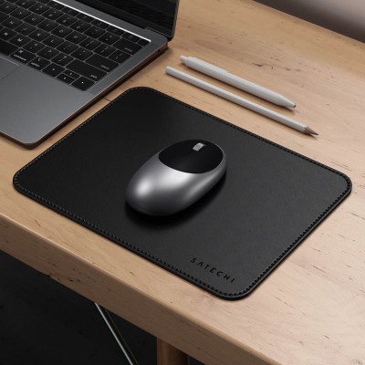 Satechi Eco Leather Mouse Pad - svart