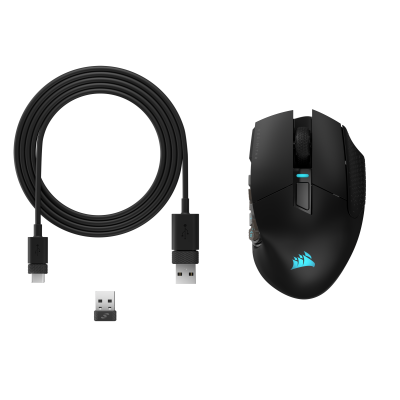 Corsair Scimitar Elite Wireless MMO Gaming Mouse, 26000 dpi, RGB - Svart#5