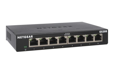 Netgear | GS308 | Unmanaged Switch | 8x Port | 1Gbit/s |