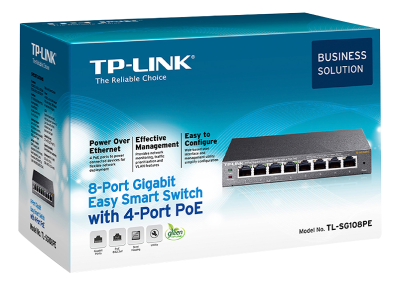 TP-Link TL-SG108PE PoE Switch 8P 30W each Port, Total 64W Power Bugdet, Network Monitoring#4