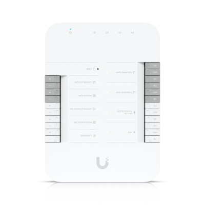 Ubiquiti Unifi Access HUB Gate Din-rail, 802.3BT(PoE++), 5xRJ45
