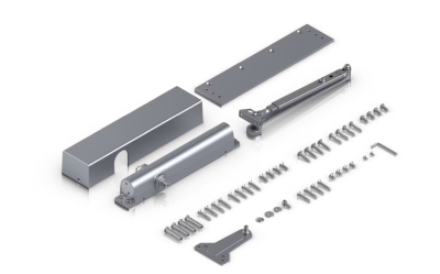 Ubiquiti A mechanical door closer that ensures controlled closure#2