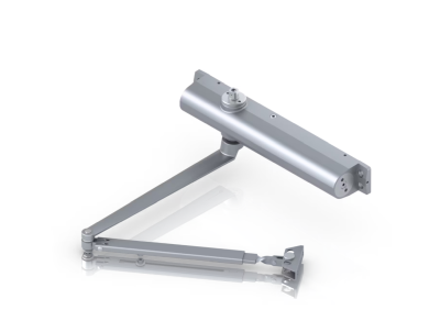 Ubiquiti A mechanical door closer that ensures controlled closure#3