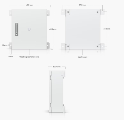 Ubiquiti An indoor/outdoor enclosure designed for UniFi Access#3