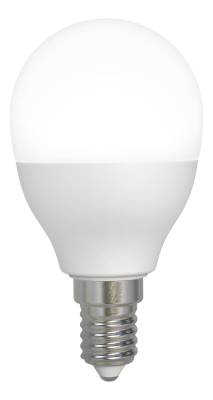 Deltaco Smart Home SH-LE14G45W LED-lampa, E14, G45, WiFi, 5W, 2700K-6500K - Vit