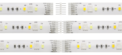 LED-list Deltaco Smart Home, RGB, 2700K-6500K, 3m, WiFi 2,4GHz - Vit#5