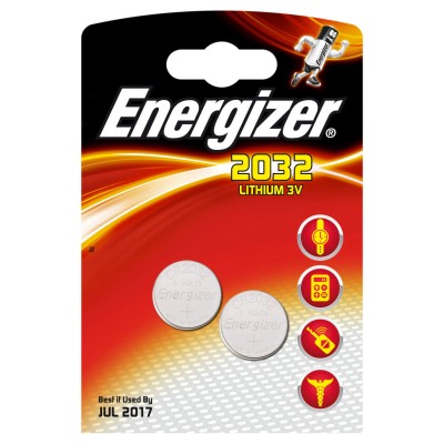 Energizer batteri CR2032 2pack