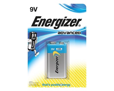 Energizer advanced 9V/6LR61 batteri