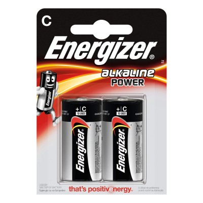 Energizer batteri C/LR14 Alkaline Power 2pack