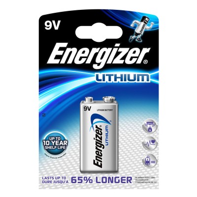 Batteri Energizer Ultimate Lithium 9V, 6LR61, 1-pack