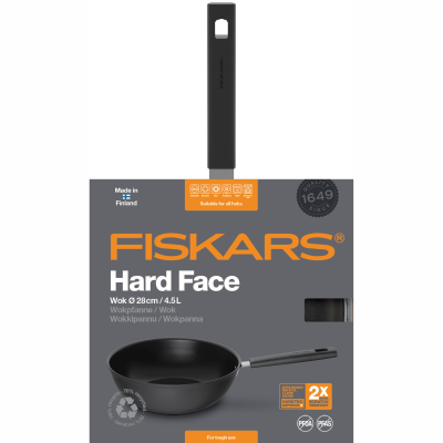 Fiskars Wok 28 cm/4,5 L Hard Face#2