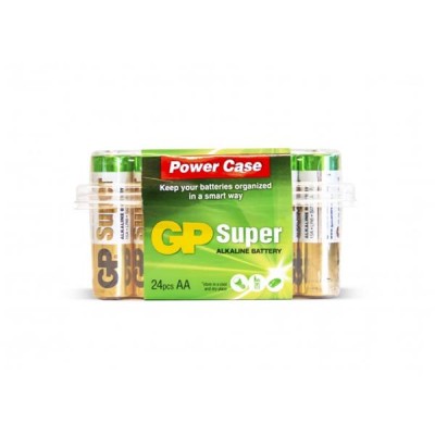 GP Super Alkaline, AA 15A/LR06, 24-p