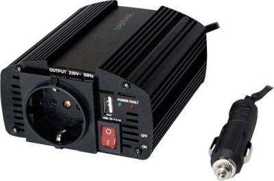 Logilink Spänningsomvandlare 12V-220V 120Watt Bil inverter#2