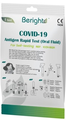 Beright Covid-19 Antigentest Saliv självtest 1 st