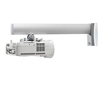 SMS 450 mm pelare, alu/vit, passande WL Short Throw V, V+ samt motoriserad