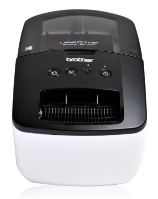 Brother QL-700, 300x300 dpi, direkttermo, 62mm rulle, USB