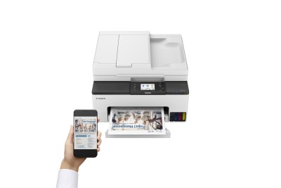 Canon MAXIFY GX2050, skrivare + scanner + kopiator + fax, 15/10 ppm ISO, 1200x2400 dpi scanner, display, duplex, USB/LAN/WiFi, Airprint#7